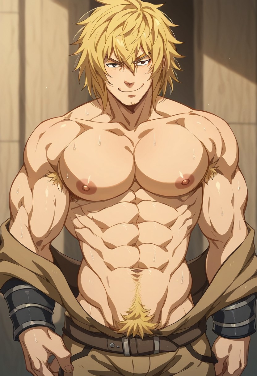 Rule 34 – abs ai generated armpit hair blonde hair blonde hair male fit male male focus male only muscles muscular muscular arms muscular male nipples pecs pubic hair shirtless shirtless male stable diffusion thorfinn toned toned body toned male topless topless male vinland saga | 14192294