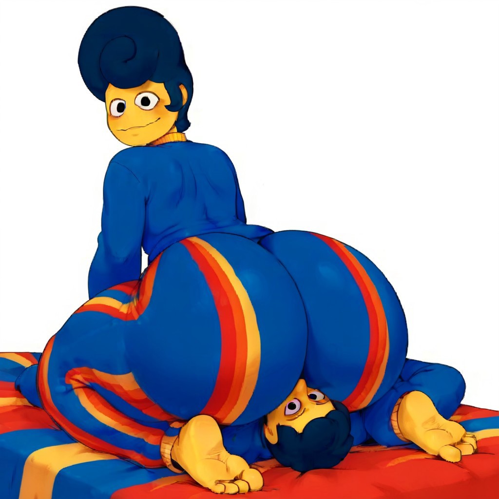 Rule 34 – 2boys ass focus big ass big ass (male) big butt blue hair facesitting feet huge ass huge butt kingsofcoyote25 male male/male male only size difference smothering ass wally darling (welcome home) welcome home (puppet show) yellow body yellow skin | 14035146