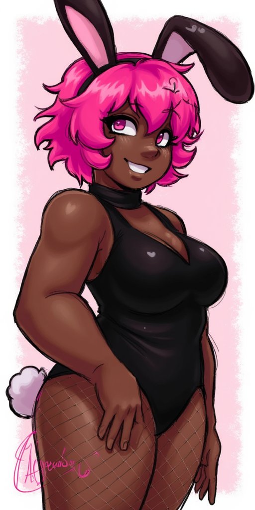 Rule 34 – 1girls ai generated big breasts breasts bunny ears bunnysuit cleavage female female only friday night funkin friday night funkin mod impostor human hijinks jaden (charles e 507) lavenderflamess looking at viewer pink eyes pink hair twitter twitter user oc | 14161942