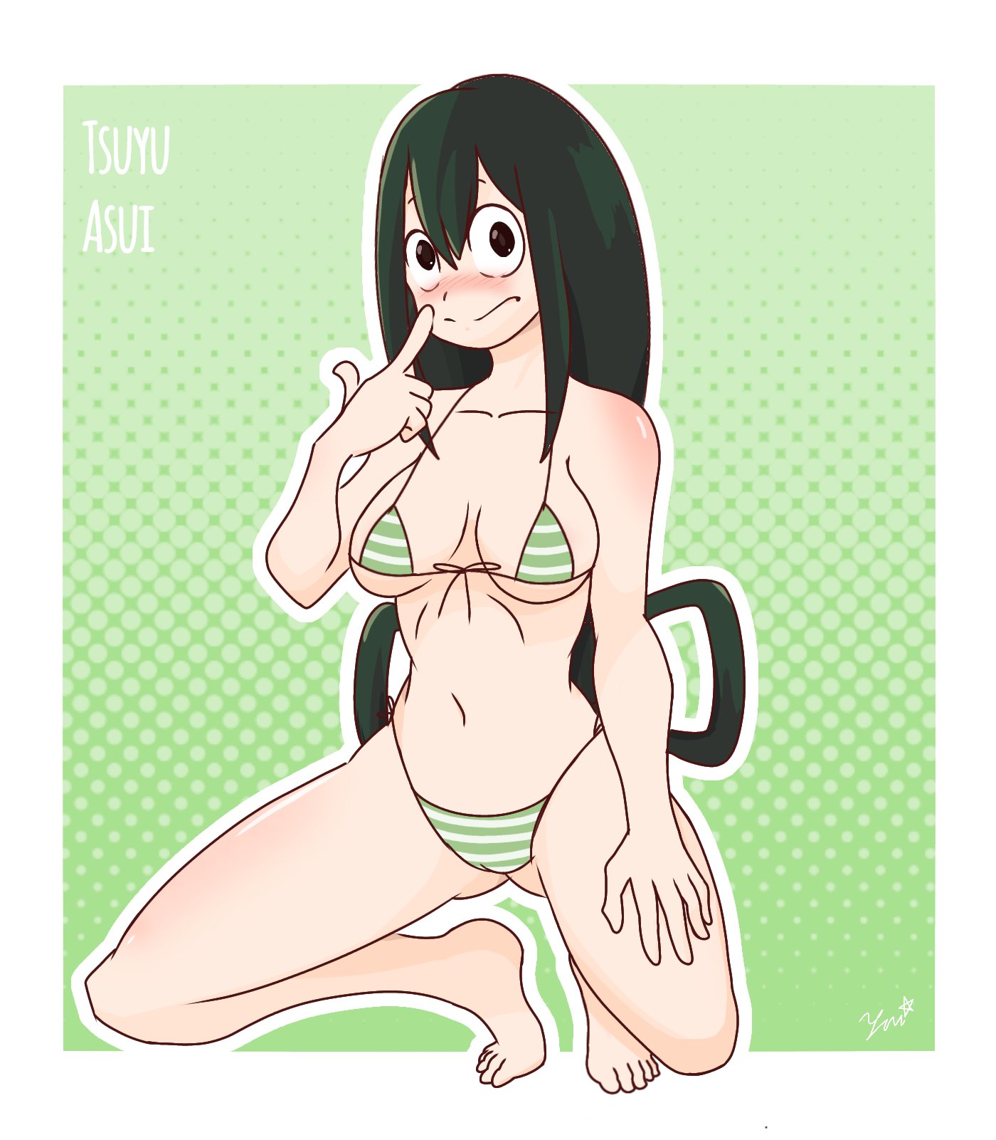 Rule 34 – ass big ass big breasts big butt big titties bikini breasts clothing curvaceous curvaceous female curvaceous figure curvy curvy figure curvy hips female female only green hair looking at viewer my hero academia neo san tsuyu asui | 14231974