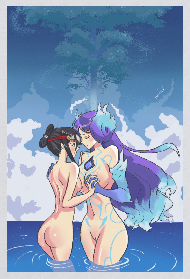 Rule 34 – 2girls blade blade (xenoblade) breasts brighid (xenoblade) female itsjard morag ladair (xenoblade) nintendo nude nude female tagme xenoblade (series) xenoblade chronicles 2 | 14059411