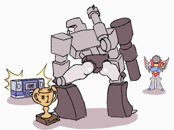 Rule 34 – 2boys animated ass ass focus butt focus crossed arms duo glistening glistening butt grey body grey butt humanoid loop machine male male only megatron metal metallic body robot robot humanoid shaking ass shaking butt simple background spicey dicey artist starscream transformers trophy twerking white background | 14023854