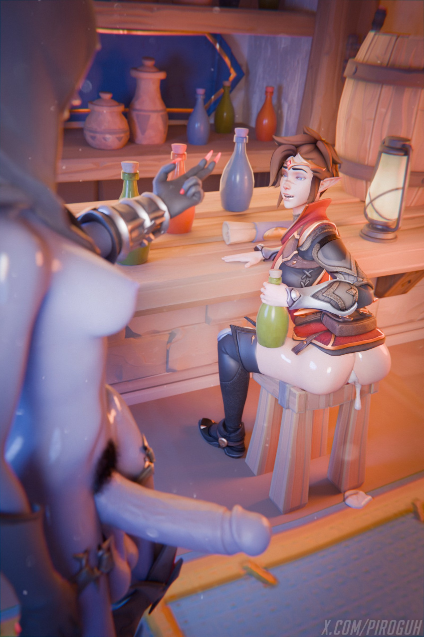 Rule 34 – 1futa 1girls 3d ass big ass blizzard entertainment breasts cum cum in pussy cum inside erection female futanari leaking cum nipples overwatch penis piroguh tracer widowmaker | 14296134