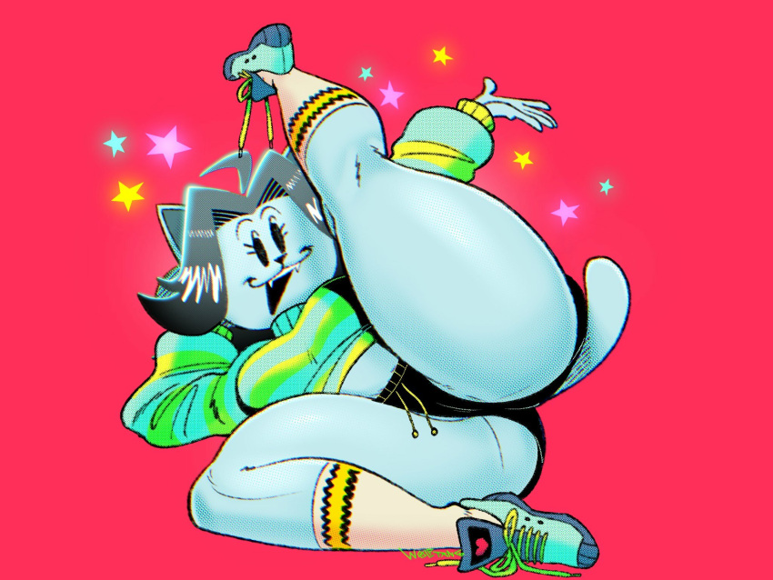 Rule 34 – big ass big thighs flexible monster monster girl shorts tagme temmie (undertale) thick thick ass thick hips thick thighs undertale undertale (series) wolftang | 14198921