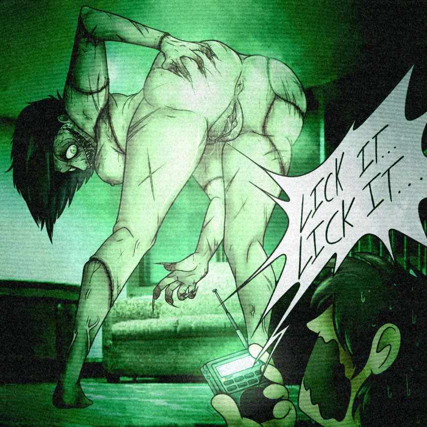 Rule 34 – artist request big breasts horror game nude female phasmophobia scary scary face spirit box tagme uncensored variant wet pussy | 14226152