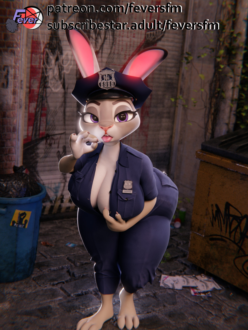 Rule 34 – 2025 3 toes 3d (artwork) 4 fingers absurd res anthro back alley big breasts breasts clothing digital media (artwork) disney eyebrows eyelashes feet female feversfm fingers gesture hi res judy hopps lagomorph leporid looking at viewer mammal police police badge police hat police uniform purple eyes rabbit solo suggestive suggestive gesture text toes tongue tongue out trash bag trash can uniform url zootopia | 14057406