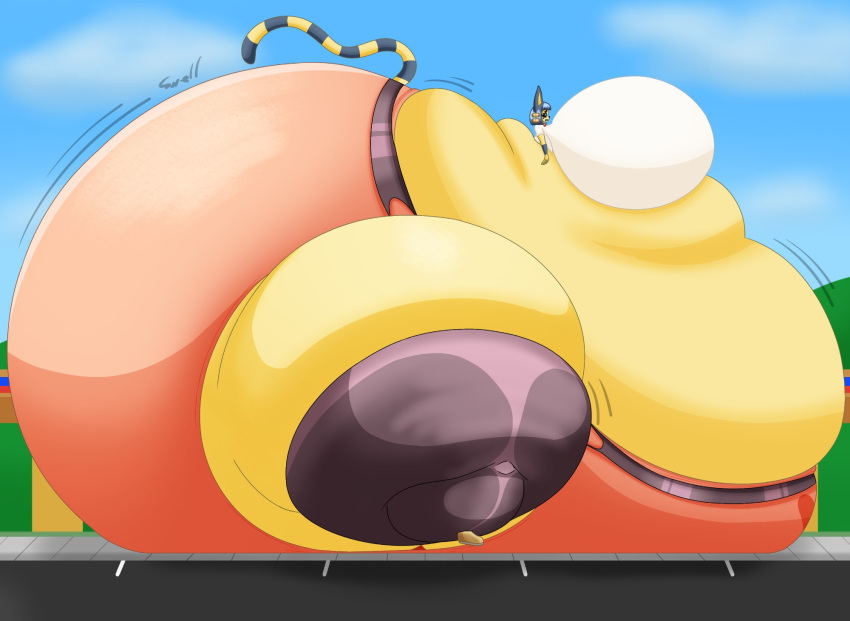 Rule 34 – ankha simpson (user3345) bbw big ass big breasts breasts bubble butt female furry huge ass huge breasts overweight tagme thick thighs user3345 wide hips | 14061542