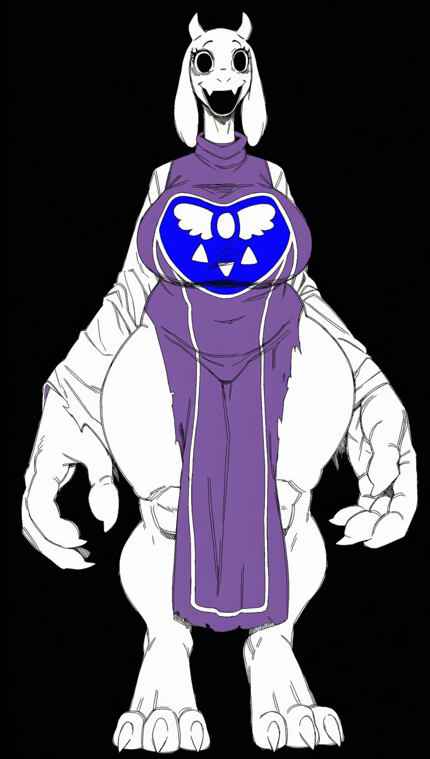 Rule 34 – ai generated ass black eyes breasts deltarune deltarune (symbol) doppelganger female hollow eyes horror horror (theme) huge ass huge breasts huge hands stretched limb stretched mouth thick thighs toriel undertale why did i make this | 14169885