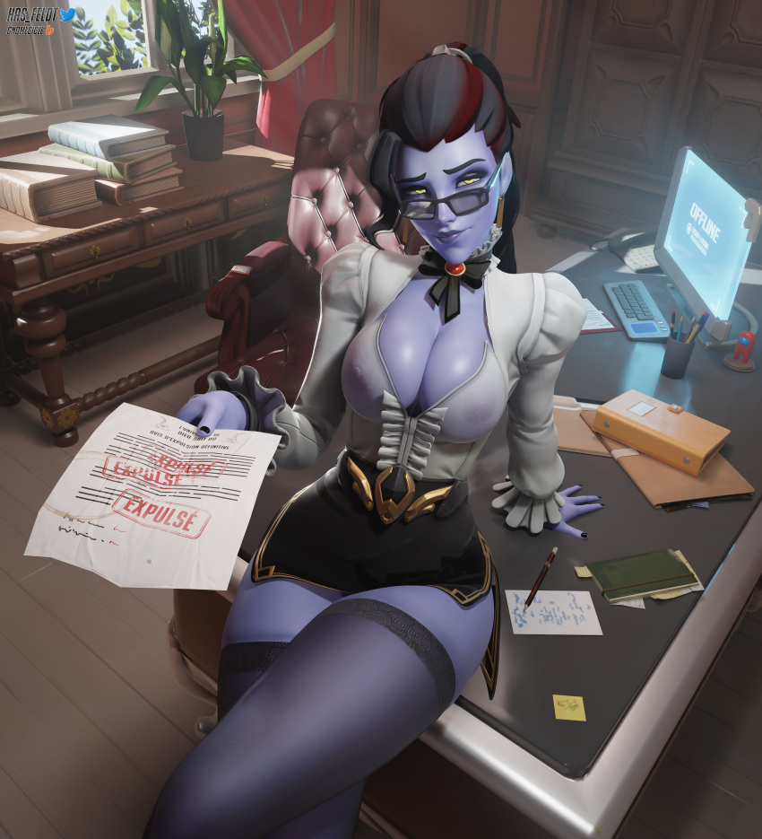 Rule 34 – 1girls 3d amelie lacroix clothed clothed female female female only hasfeldt overwatch 2 principal lacroix see-through see-through clothing solo solo female widowmaker | 14058789