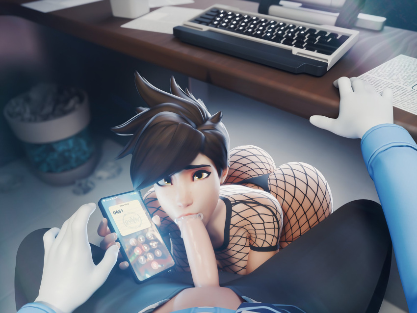 Rule 34 – 1boy 1girls 3d 3d (artwork) ass big ass big penis blizzard entertainment blowjob blowjob under table brown eyes brown hair cum cum in mouth cute cute face fellatio female fishnet clothing fishnets large ass large penis lena oxton light-skinned female light-skinned male looking at viewer male male/female male pov oral oral sex overwatch overwatch 2 penis rhywlad short hair straight thong tracer under desk under the table | 14177518