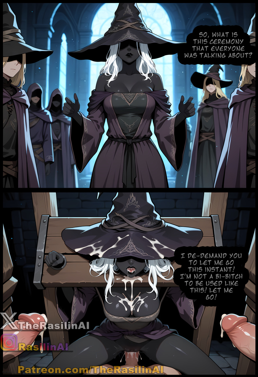 Rule 34 – 1girls 2koma ai generated angry bondage bound bound arms bound wrists captured cleavage cum cum in mouth cum in pussy cum inside cum on breasts elden ring nightreign english english text everyone female forced helpless humiliation instant loss 2koma medium breasts multiple boys open mouth penetration penis penis in pussy pillory public public use pussy juice rape rasilinai recluse restrained sex stable diffusion stationary restraints straight text uncensored vaginal penetration vaginal penetration vaginal sex wizard hat | 14120759