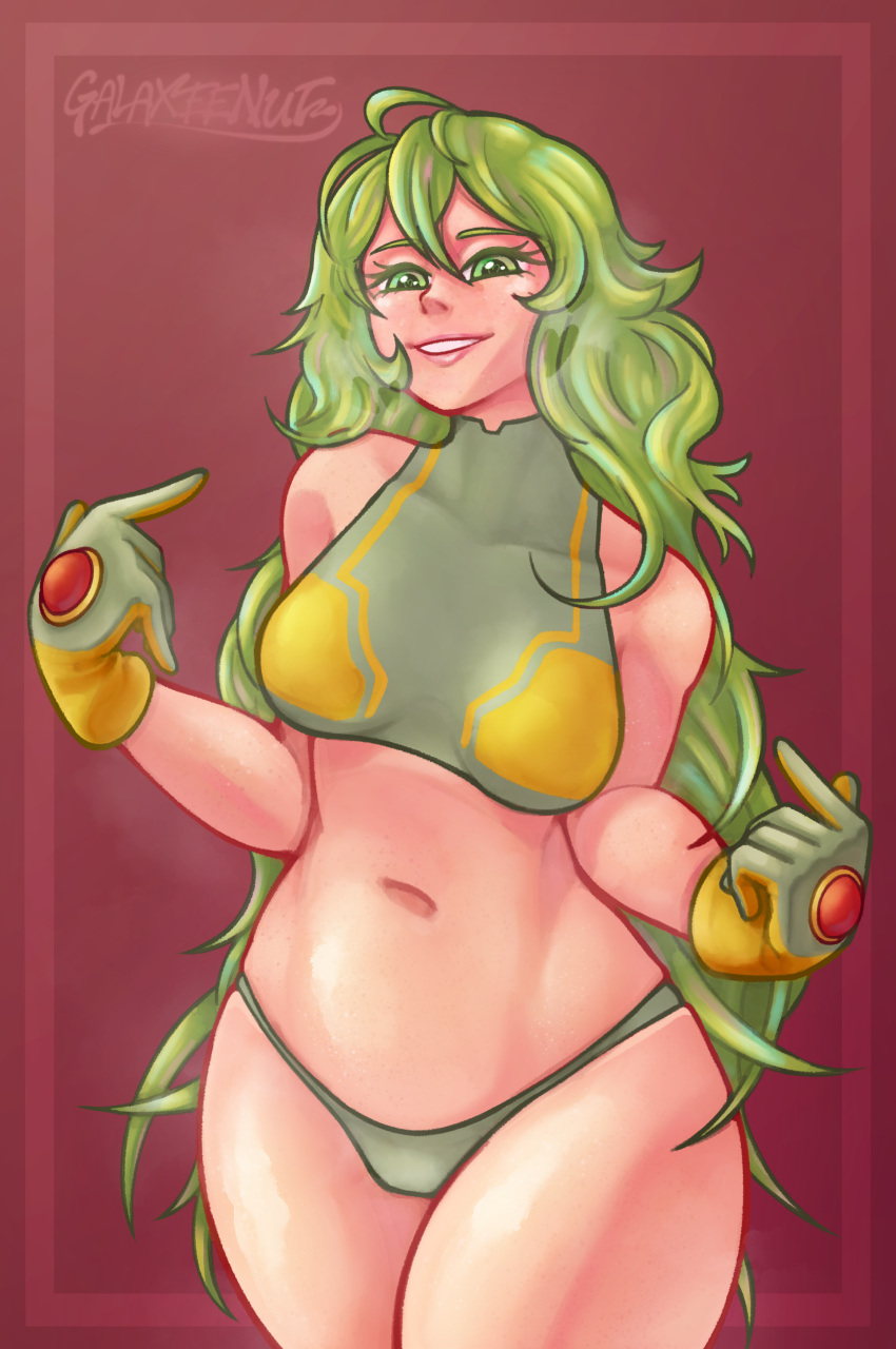 Rule 34 – areolae barely clothed belly belly button big breasts boku no hero academia breasts crop top galaxee nut gloves green eyes green hair heart heart-shaped pupils hearts around head hips wider than shoulders lips long hair messy hair my hero academia navel nipples presenting pussy shiny skin skin tight skindentation smiling steam steaming body steamy breath thick thighs thighs thong thong panties time skip tooru hagakure tooru hagakure (post-timeskip) tooru hagakure (visible) waist wide hips | 14039522
