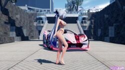 Rule 34 – 1girls 3d animated athletic breasts dancing female grey hair huge breasts mmd music tagme teenager thong video vocaloid yowane haku | 14095606