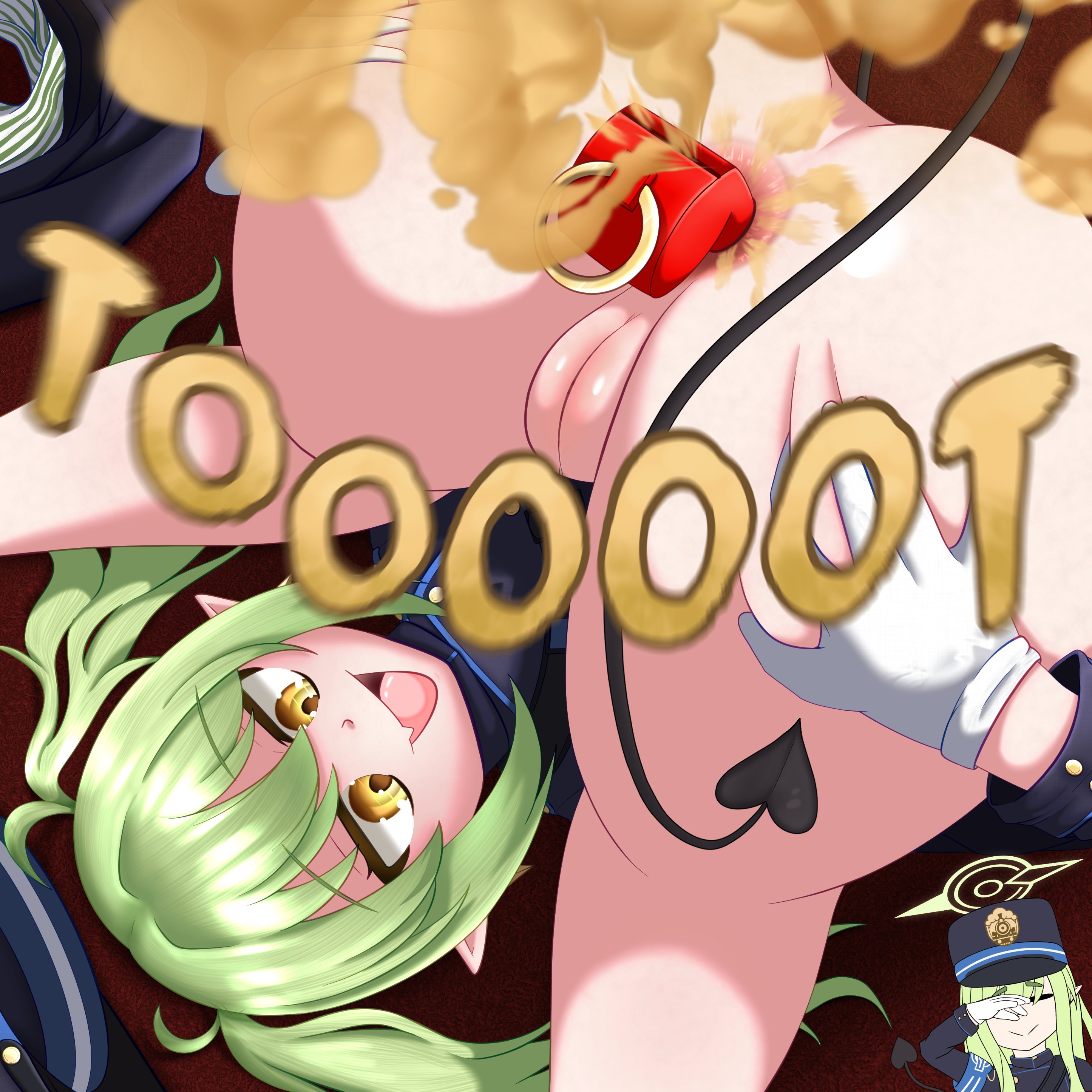 Rule 34 – 2girls above view anus ass ass ass up asshole blue archive fart fart cloud fart fetish farting gloves green eyes green h hikari (blue archive) nozomi (blue archive) object in ass oerba yun fang open mouth smile socks (artist) tail twintails vagina viewed from above whistle (object) white gloves yellow eyes | 14529739