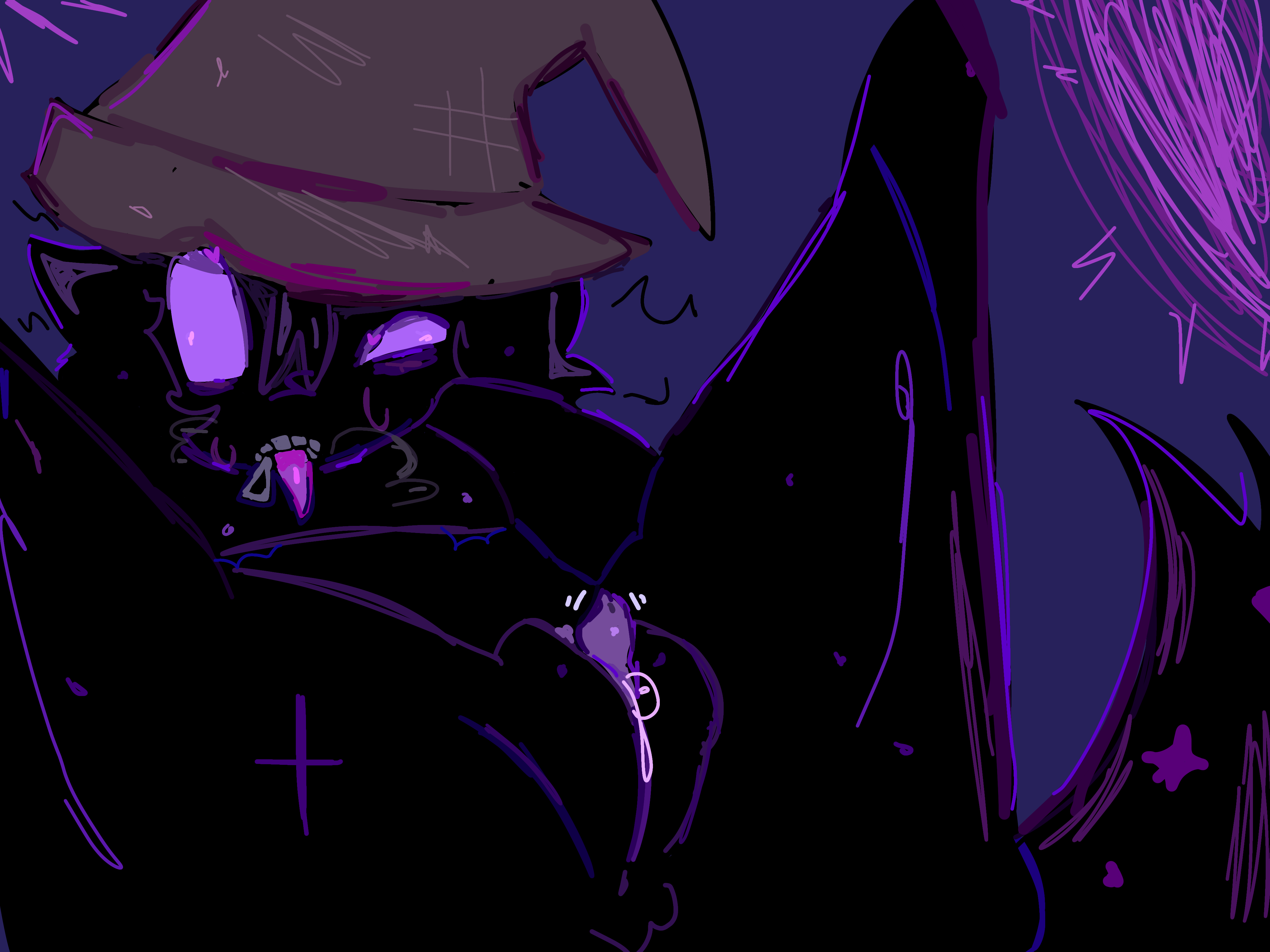 Rule 34 – 1boy 1cuntboy azure (forsaken) black body black fur black skin blush clitoris cuntboy cuntboy only digital media (artwork) eyes rolled up eyes rolling back forsaken forsaken (roblox) halodouble heart-shaped pupils horny legs up night panting purple background purple eyes purple tounge pussy pussy juice roblox roblox game self sex shaking clitoris solo sparkles sweat tagme tail tentacle clit thick ass thick thighs tounge out vagina wizard hat | 14531890