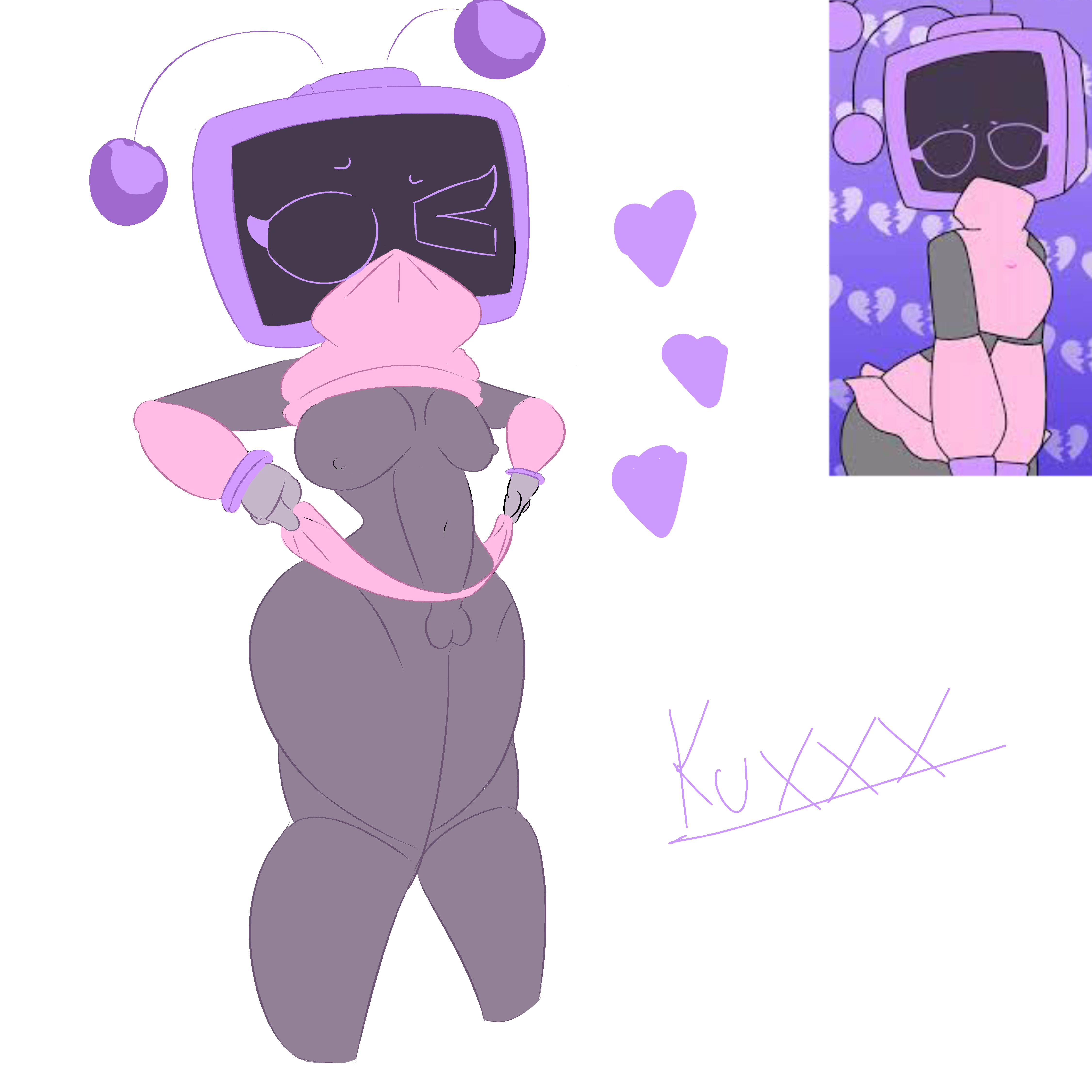 Rule 34 – big ass big breasts big butt big head big thighs eyelashes kuxxx large ass large breasts large butt large thighs looking at partner looking at viewer looking back mariah arts nsfw presenting presenting breasts presenting pussy robot robot girl round ass tv tv face tv girl tv head tv screen tv woman | 14553957