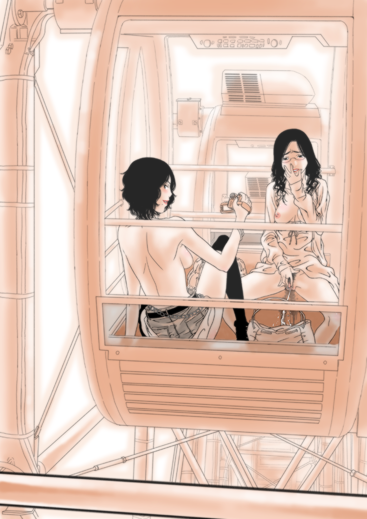 Rule 34 – back bottomless breasts camcorder female female only ferris wheel from behind glasses gusu hairy pussy mole monochrome multiple girls nipples no panties original peeing pink piss play pubic hair public public urination pussy sitting pee spread legs straight hair thighhighs topless uncensored urinating female urine stream urine trail | 16788