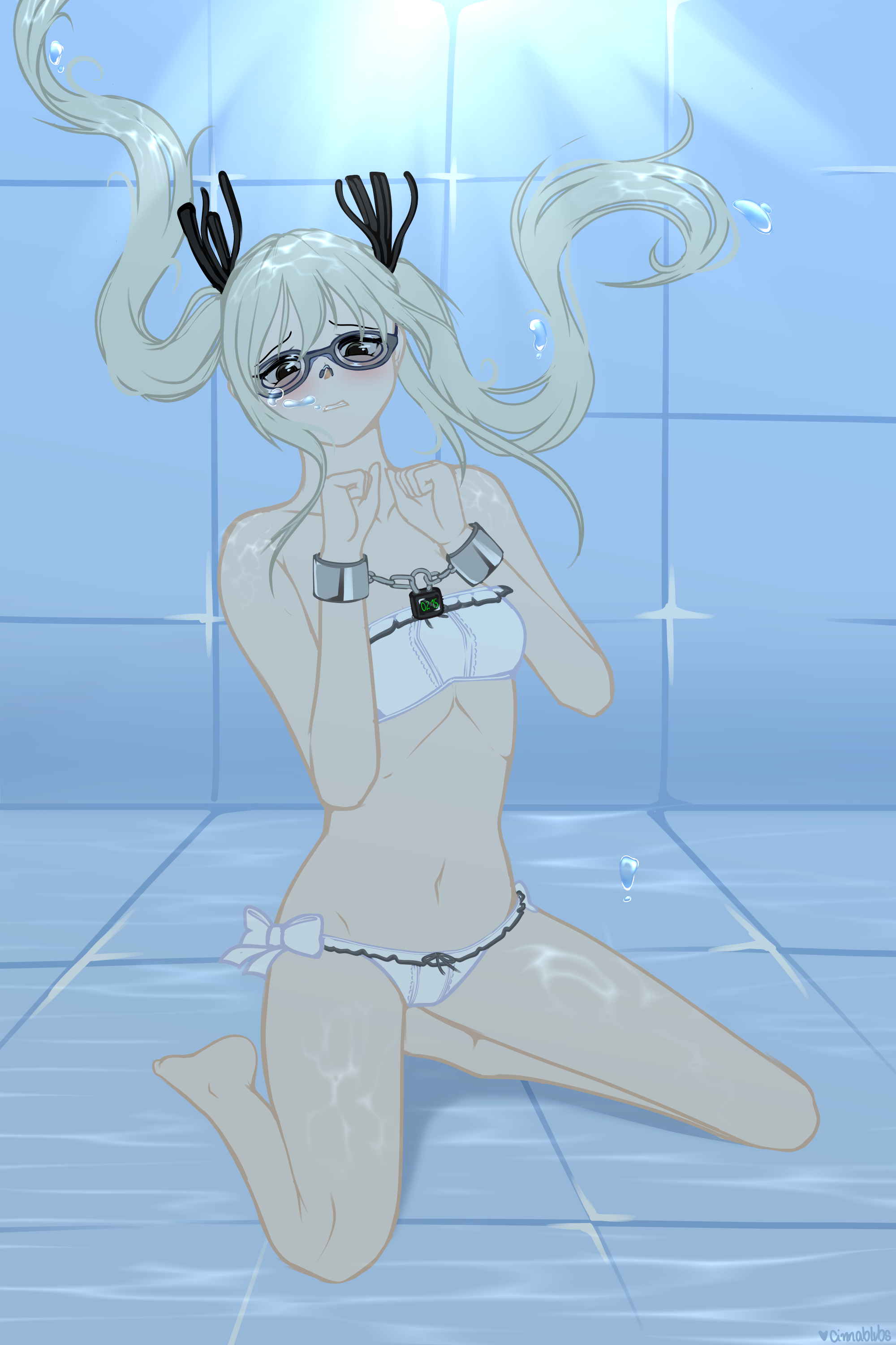 Rule 34 – 1girls bondage breath play cinnaneko drowning female frills holding breath kasugano sora peril pool solo torture underwater underwater peril water water torture yosuga no sora | 14604743