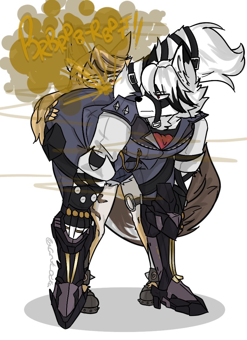 Rule 34 – 1boy1girl 2d 2d artwork anthro ass ass belt bending forward bent over brown fart brown fart cloud canid canine clothes clothing denim face fart fart fart cloud fart fetish farting farting on another farting on face female female sub formal clothes formal wear furry furry only gloves hands on knees holding butt looking at another looking back looking over shoulder male male dom male domination male on female nonhuman odka onomatopoeia pinned to wall pinned to wall by ass pulchra (zenless zone zero) submissive female tail von lycaon white fur wolf zenless zone zero | 14338588