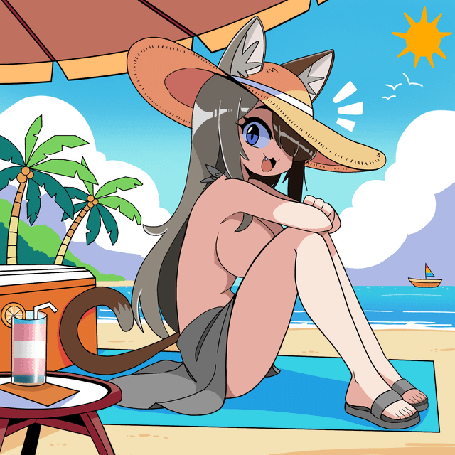 Rule 34 – 1girls beach big breasts blue eyes breasts cat ears cat tail ciblesgd convenient censoring drink edit female female only light-skinned female light skin long hair looking at viewer luciusflavionus sandals sideboob split-color hair sun sunhat tail transgender pride colors tree trees twitter user oc virtual youtuber water youtube youtuber youtuber girl youtuber sona | 14375137