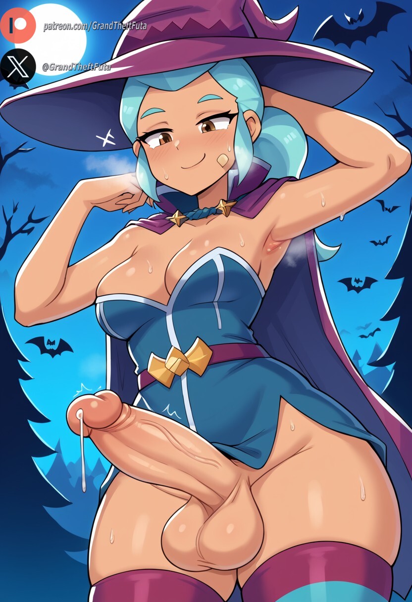 Rule 34 – 1futa ai generated balls big penis brawl stars clothing cock dark-skinned futanari dark skin dickgirl erection futa only futanari halloween huge cock looking at viewer medium breasts outdoors penis precum roxygtf shelly (brawl stars) short hair smug solo standing sweat sweating sweaty body witch | 14388454