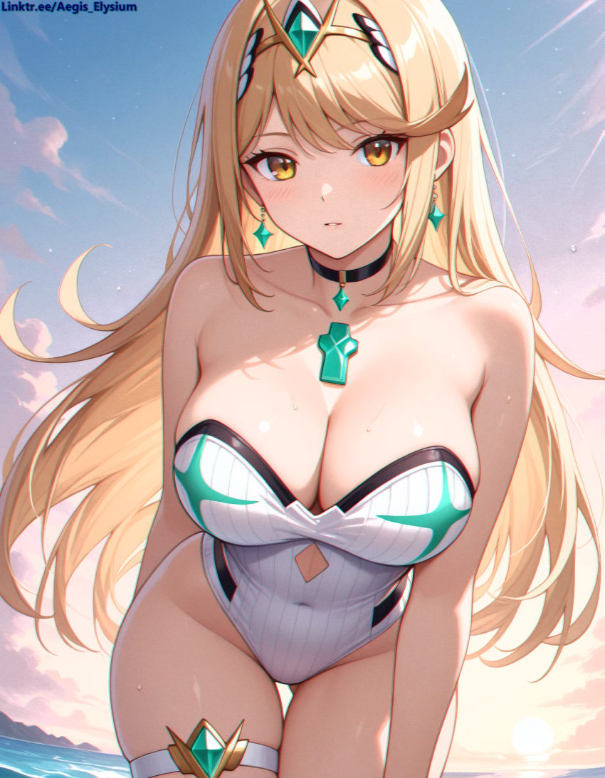 Rule 34 – 1girls absurdly long hair aegis elysium afternoon ai art ai assisted ai generated background blush breasts breasts bigger than head cleavage cloud clouds core crystal day earrings female female focus gem hair ornament headpiece highres huge breasts jewelry large breasts light light skin light skinned female long hair masterpiece mountain mountains mythra mythra (xenoblade) nintendo ocean outdoors perfect body perfection sea seaside sexy sky solo focus standing sun sunshine sunshine light swept bangs swimsuit thigh strap thighs tiara very long hair water watermark wave waves white swimsuit xenoblade (series) xenoblade chronicles (series) xenoblade chronicles 2 | 14353436