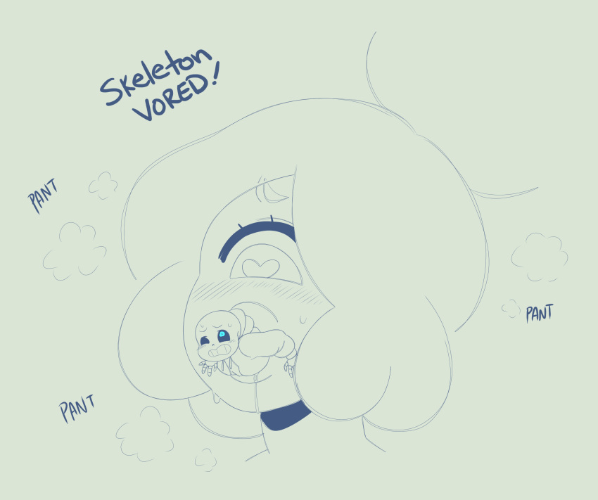 Rule 34 – deltarune eating h0peless lucille raped sans skeleton undertale vore | 14398061