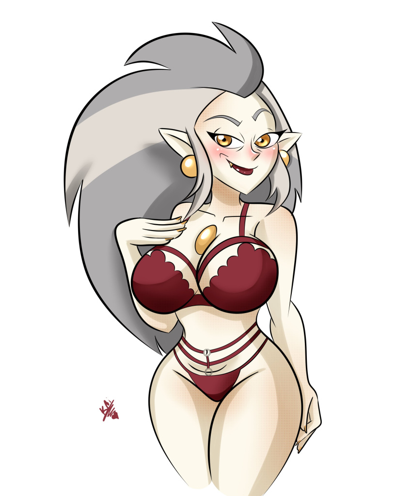 Rule 34 – amulet big ass big breasts big hair blush blushing at viewer breasts clothed clothing commentary commentary request disney disney channel earrings eda clawthorne golden eyes gray hair grey hair kaimansita long fingernails long nails looking at viewer mature mature female milf oerba yun fang pointy ears sexy clothing sexy outfit sharp tooth sharp tooth smile the owl house witch witch (the owl house) | 14329725