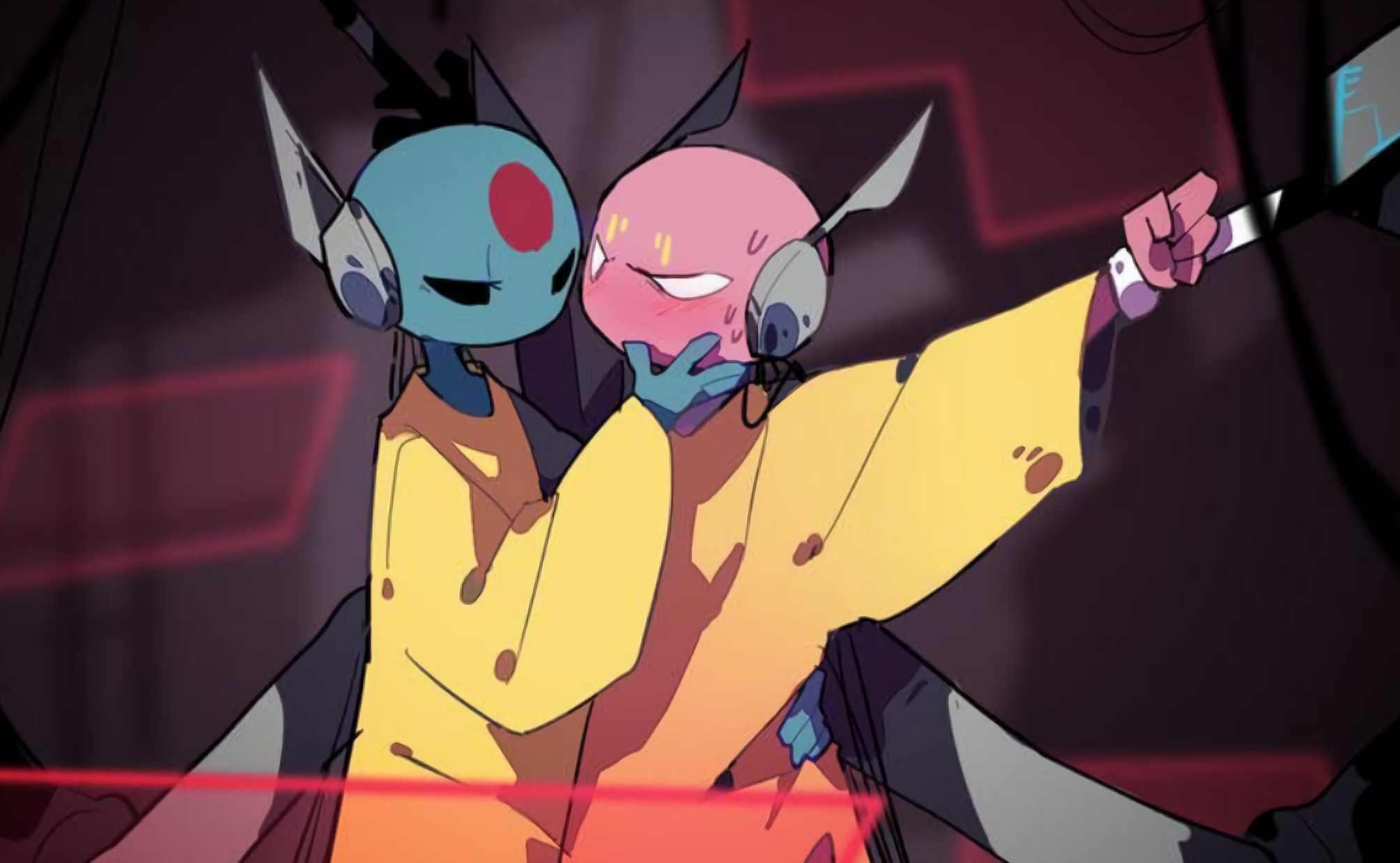 Rule 34 – antennae (anatomy) blue body blush blushing bound bound wrists brother and sister dubious consent facial markings feminine male five pebbles (rain world) forehead mark hand on hip hands tied imminent incest imminent rape imminent sex incest incest (lore) iterator (rain world) looks to the moon (rain world) older female older sister pink body questionable consent rain world reluctant restrained robe robot robot boy robot girl robot humanoid smug sweat sweatdrop sweating tied touching face twink waist grab wire wrists tied younger brother younger male | 14670091