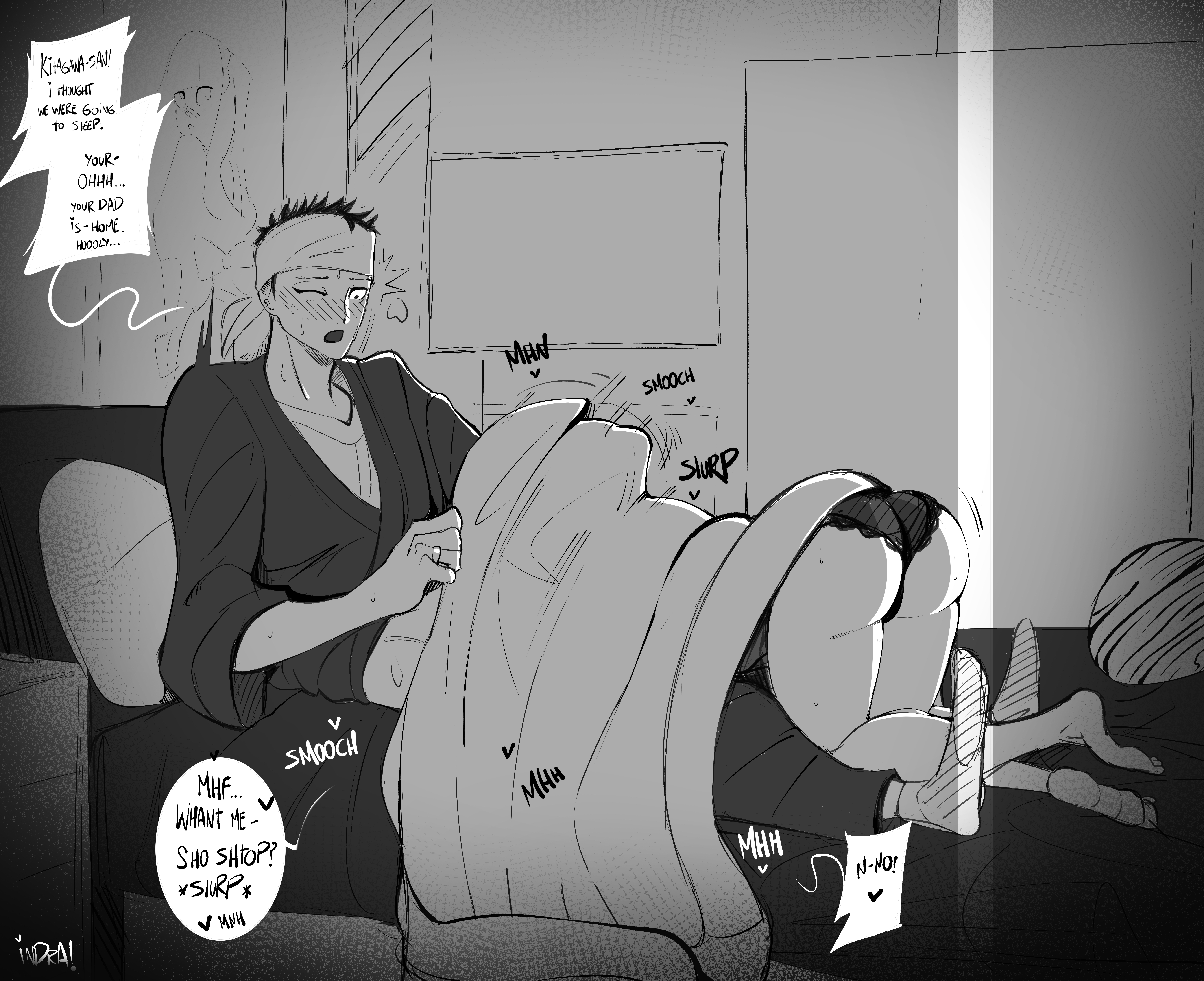 Rule 34 – all fours ass up bed bedroom black and white blowjob canon couple dark room doujinshi gojou wakana hidden penis indralvspaizuri kitagawa marin my dress up darling panties penis in mouth romantic couple sketch slurping sono bisque doll wa koi wo suru talking during sex under blanket wedding ring | 14702561