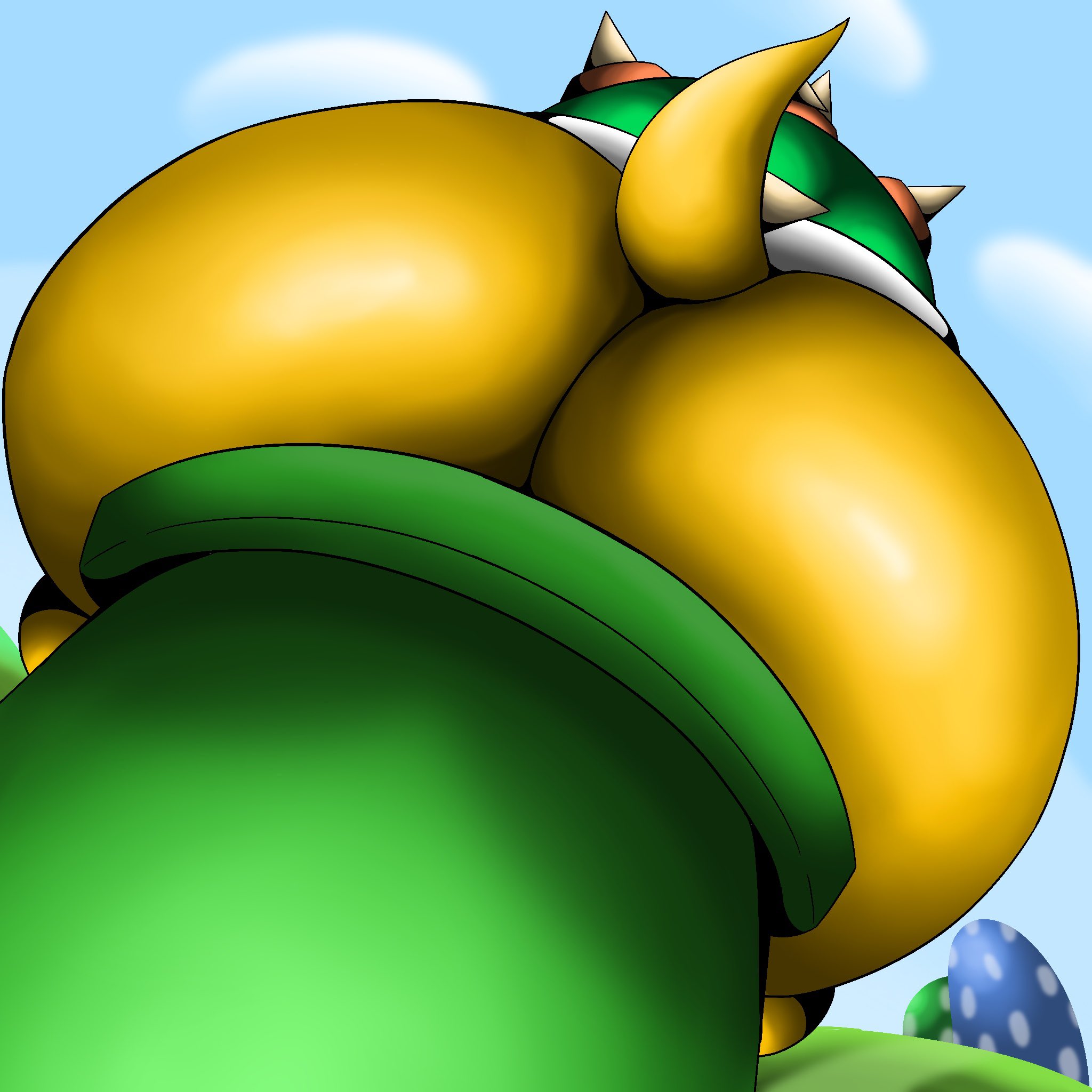 Rule 34 – 1boy 2025 2d ass ass big ass big butt bowser huge ass huge butt koopaling male male only mario (series) naked no genitals no sex nonhuman nude short tail sitting sitting down solo solo male sunflower fox tagme tail turtle turtle shell worm’s-eye view yellow body | 14722733