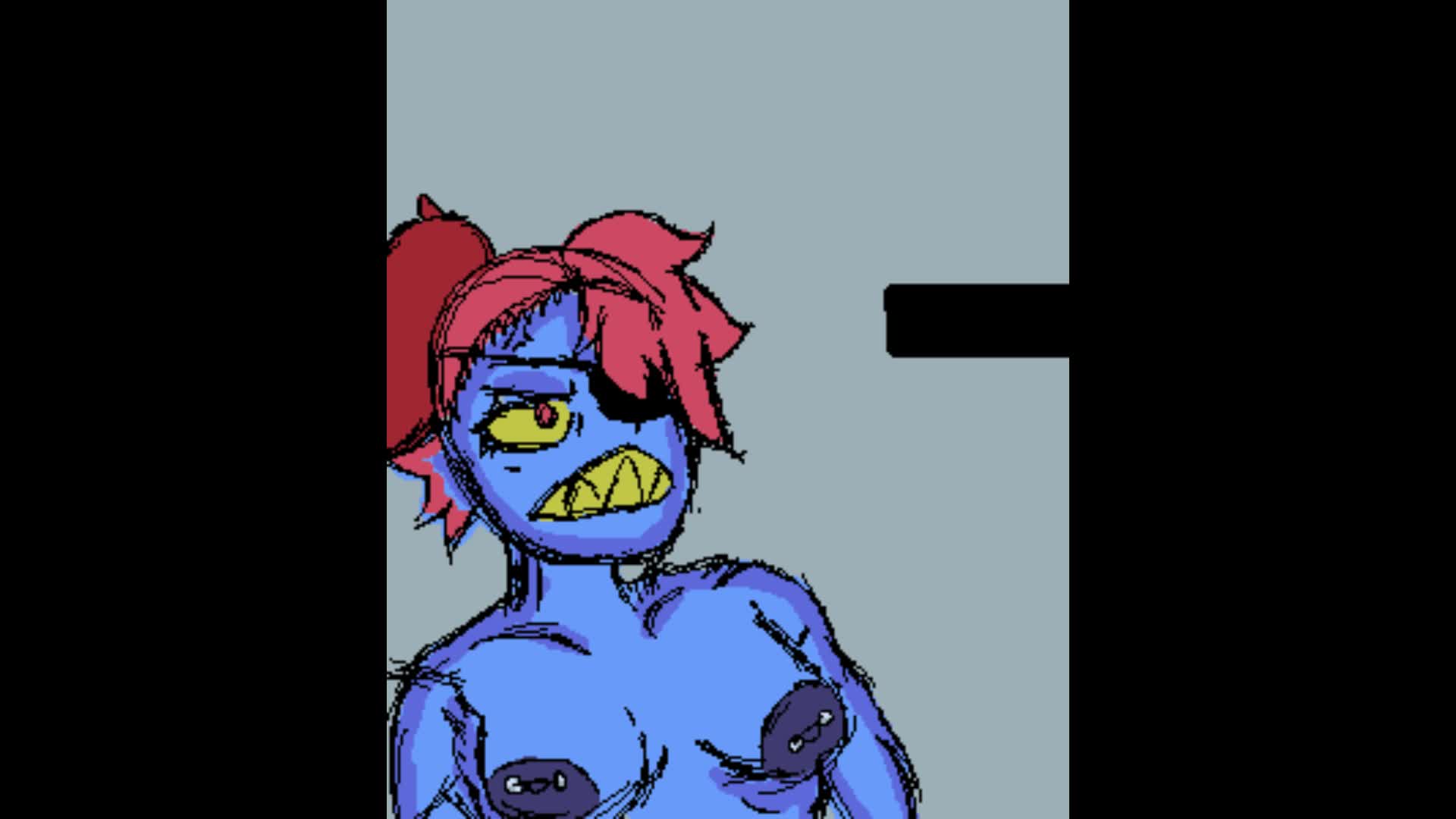Rule 34 – 1boy 1boy1girl 1girls animated areolae armored female athletic female axolotl capsule big penis blue body blue skin crop top cum drip cum in mouth cum on face english dialogue english text eyepatch female medium breasts monster girl nipple piercing no sound penis awe pixel art ponytail sharp teeth shorter than 30 seconds smegma tagme thick legs thick penis thick thighs undertale undertale (series) underwear undressing another undressing partner undyne video | 14833591