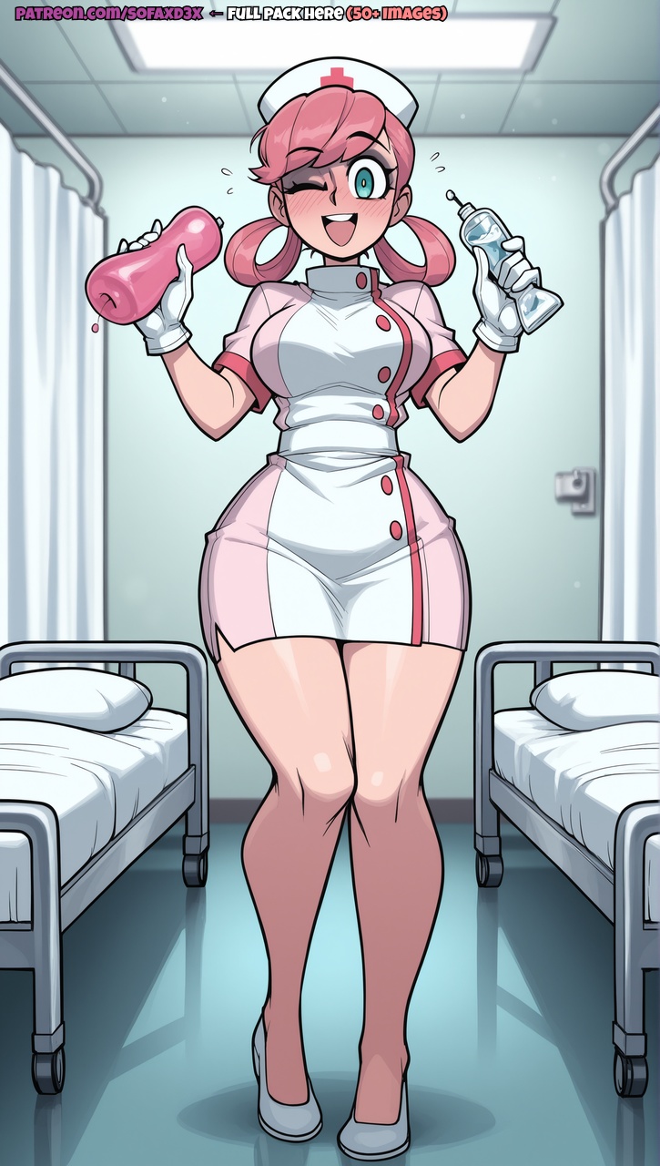 Rule 34 – ;d ai generated artificial vagina bed blue eyes blush breasts curtains dildo dress female full body gloves gold ship (umamusume) hat high heels holding hospital hospital bed indoors infirmary large breasts looking at viewer nurse nurse cap nurse joy on bed one eye closed open mouth pink dress pink hair pokemon pokemon (anime) pokemon (game) sex toy short sleeves smile sofaxd3x solo standing teeth thick thighs thighs upper teeth only white footwear white gloves wide hips | 14849901