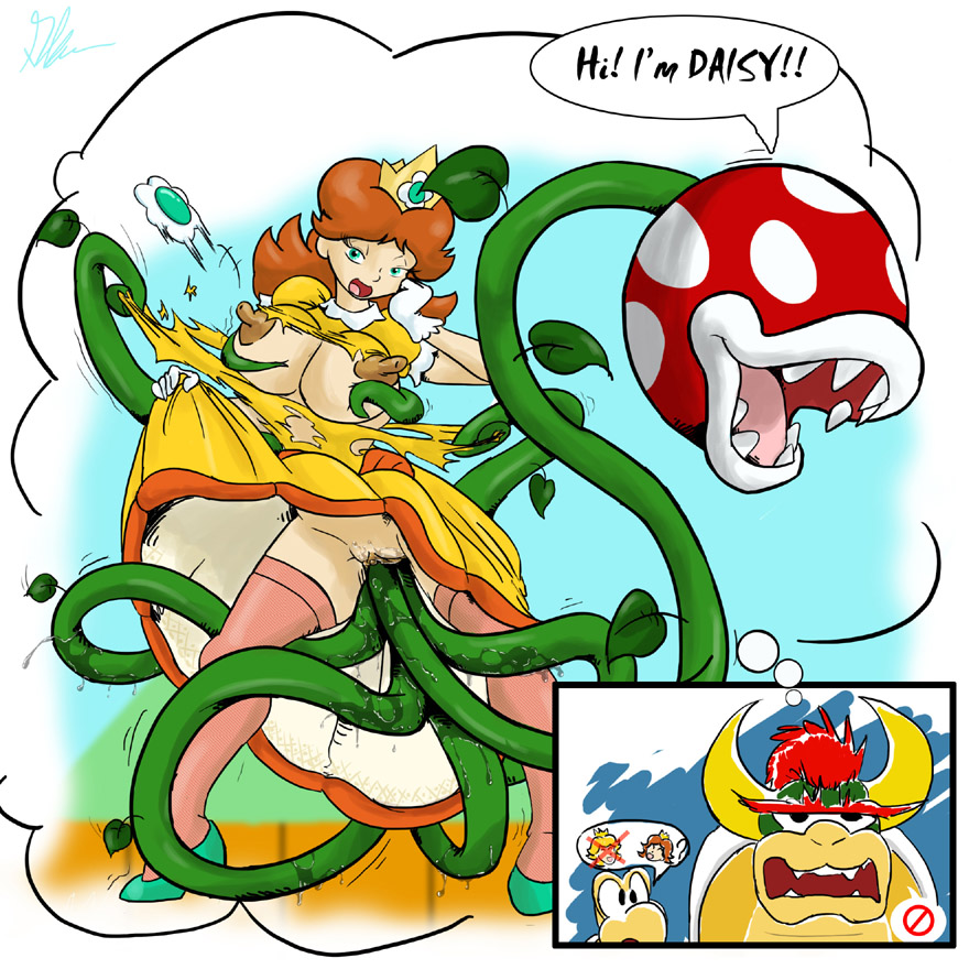 Rule 34 – black eyes blue eyes bowser breasts breasts out brown hair catchphrase crown dendrophilia erect nipples female glenn great demon king koopa green head koopa large areolae large breasts male mario (series) multiple images nintendo nipples no panties piranha plant princess daisy pussy pussy juice red hair smile smooth skin stripped by tentacles super mario bros. tentacle tentacles in pussy thighhighs torn clothes torn dress vaginal penetration vine insertion vine tentacles vines | 69167