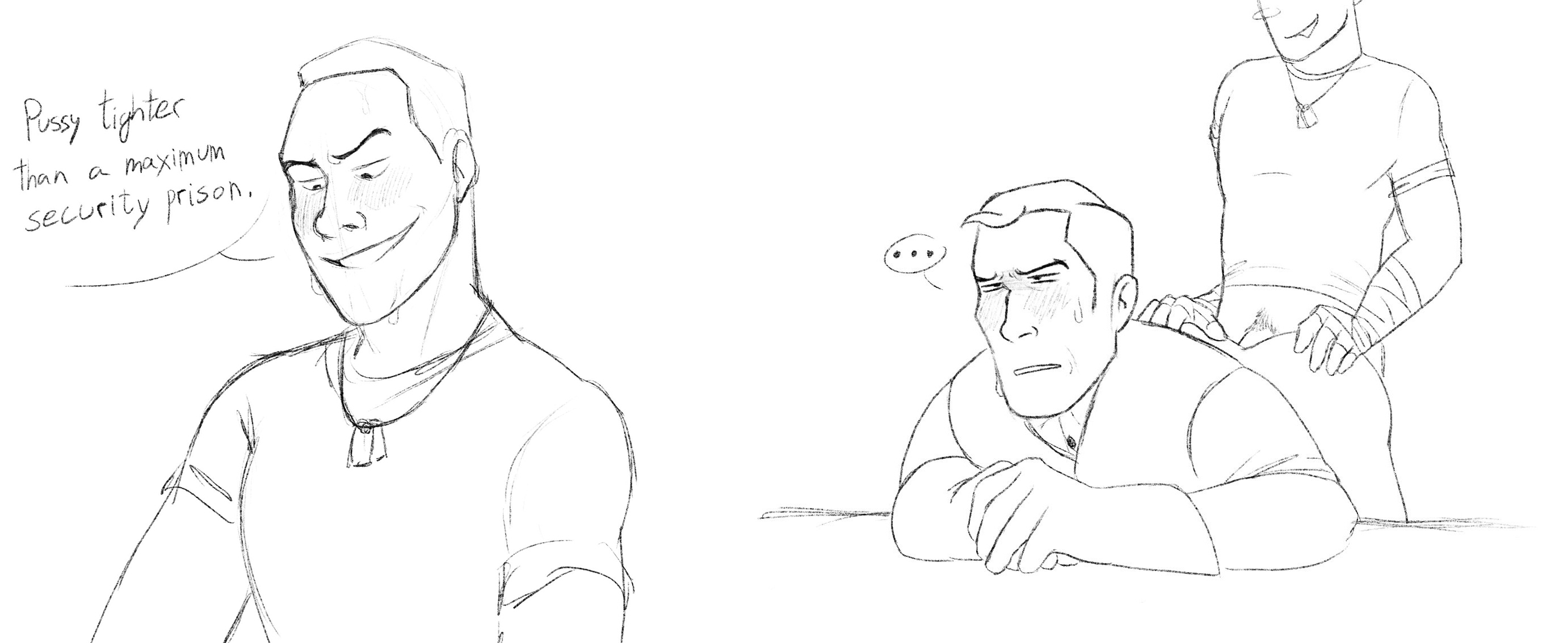 Rule 34 – age difference anal anal sex annoyed annoyed expression bent over blush clothed sex dirty talk doggy style gay gay sex medic (team fortress 2) mefjeff scout (team fortress 2) sex from behind sketch sweat team fortress 2 twink and daddy twink top twink topping daddy younger dom older sub younger penetrating older | 14902664