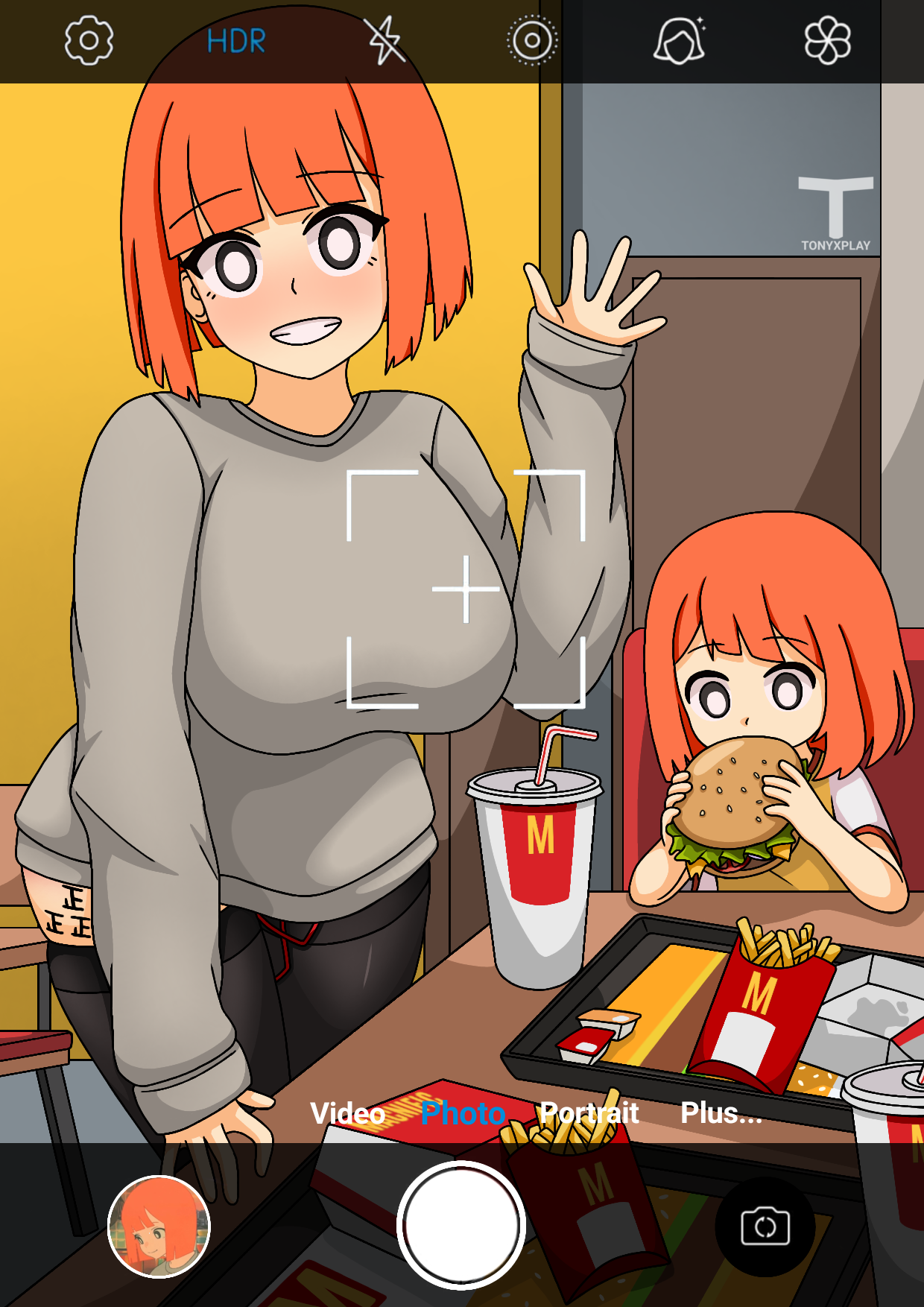 Rule 34 – 2girls black socks blonde female camera camera hud camera overlay camera phone camera view chips (food) daughter (japanese mcdonald’s commercial) grey hoodie hamburger mcdonald’s mom (japanese mcdonald’s commercial) orange hair pov pov male public public humiliation public masturbation restaurant tony x play tonyxplay vibrator vibrator in pussy vibrator under clothes writing on body | 14919556