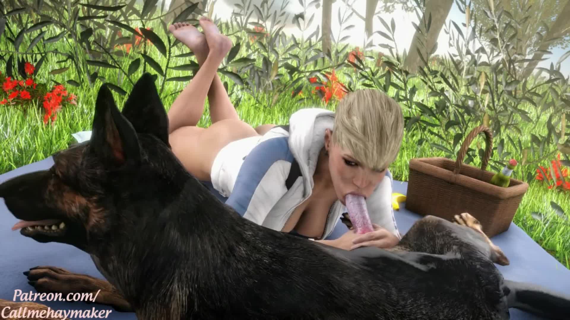 Rule 34 – 1boy ass blonde hair blowjob bottomless canine canine canine penis cassie cage erection feral on female feral on human human mortal kombat outdoors picnic picnic basket sound sound edit tagme video zoophillia | 14931959