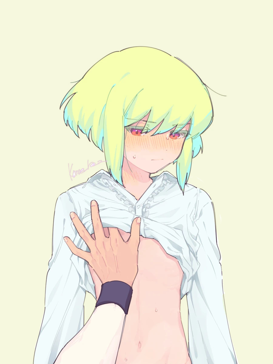 Rule 34 – 2boys androgynous blush bob cut clothed clothing embarrassed femboy galo thymos lifting clothing lifting skirt lio fotia masturbating other petite petite body petite male pov promare questionable short hair slim slim male slim waist suggestive touching touching nipples twink yaoi | 14966470