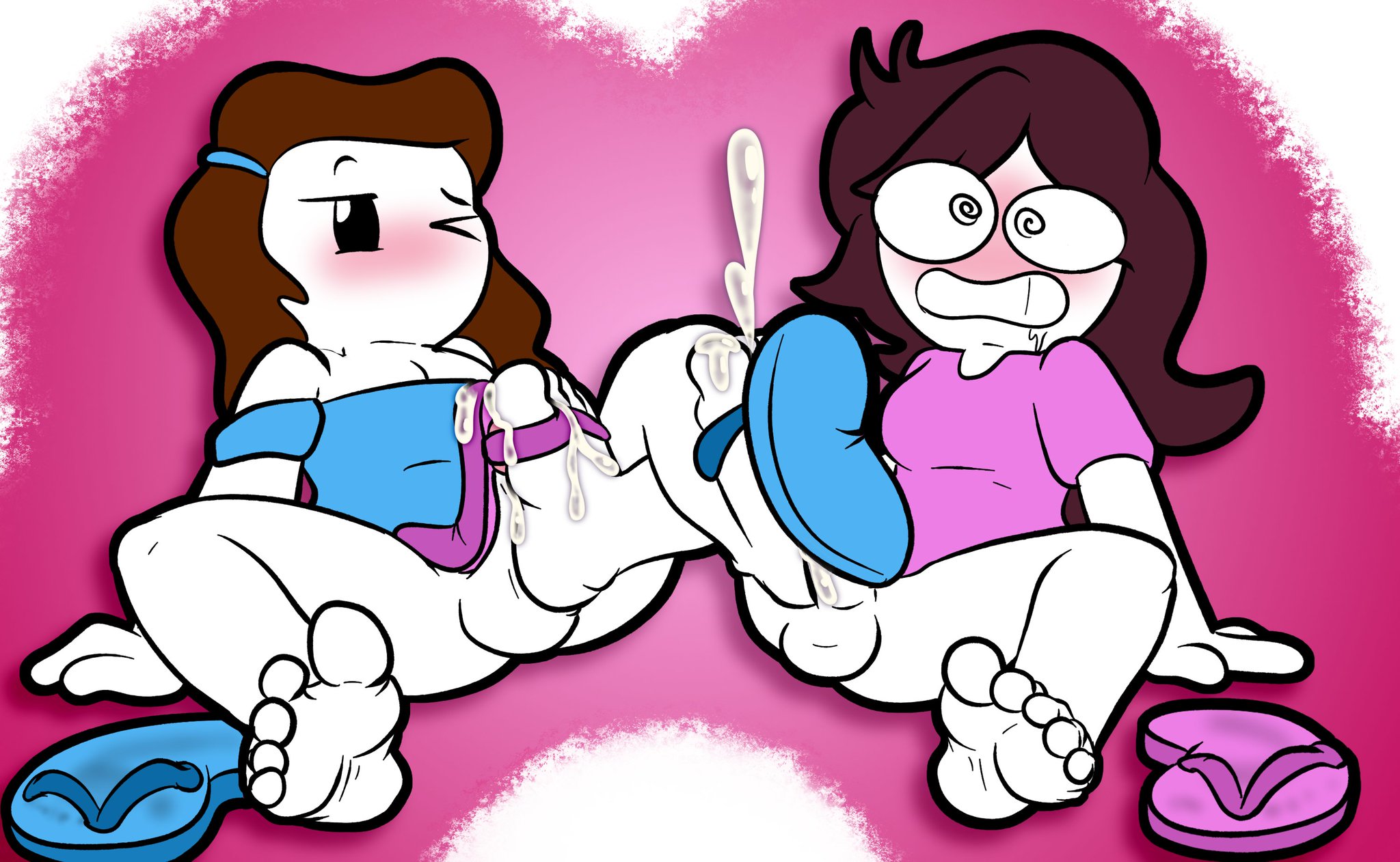 Rule 34 – 2futas baggy (artist) blush cum cumming cumming together foot fetish foot play footjob footwear futa jaiden jaiden animations jaiden dittfach let me explain studios rebecca parham sandaljob sandals sandals removed tagme trans woman transgender | 14969672