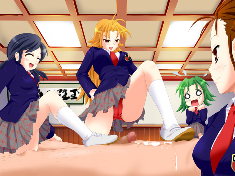 Rule 34 – crush cum cumshot female male penis school uniform schoolgirl shoejob shoes stomp trample uwabaki | 84102