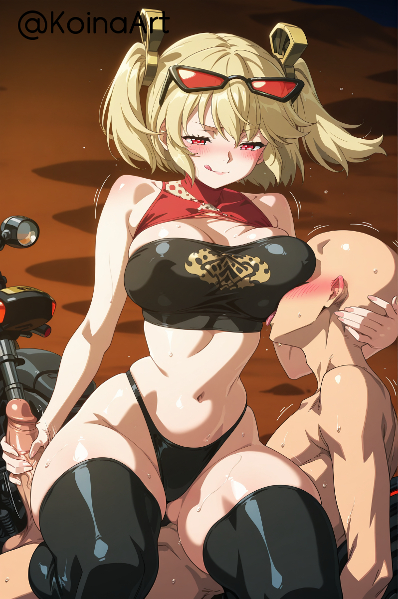 Rule 34 – ai generated burnice white crop top female female domination femdom handjob highleg panties highres huge breasts koinaart licking lips nursing handjob on top patreon perky breasts smug stable diffusion thick ass thick thighs thighhighs tube top zenless zone zero | 14977095