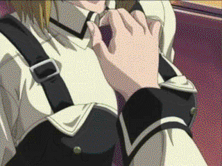 Rule 34 – animated animated gif bible black blonde hair blue eyes bouncing breasts breasts female gif kitami reika lowres multiple girls necktie qvga screencap undressing yuri | 88387