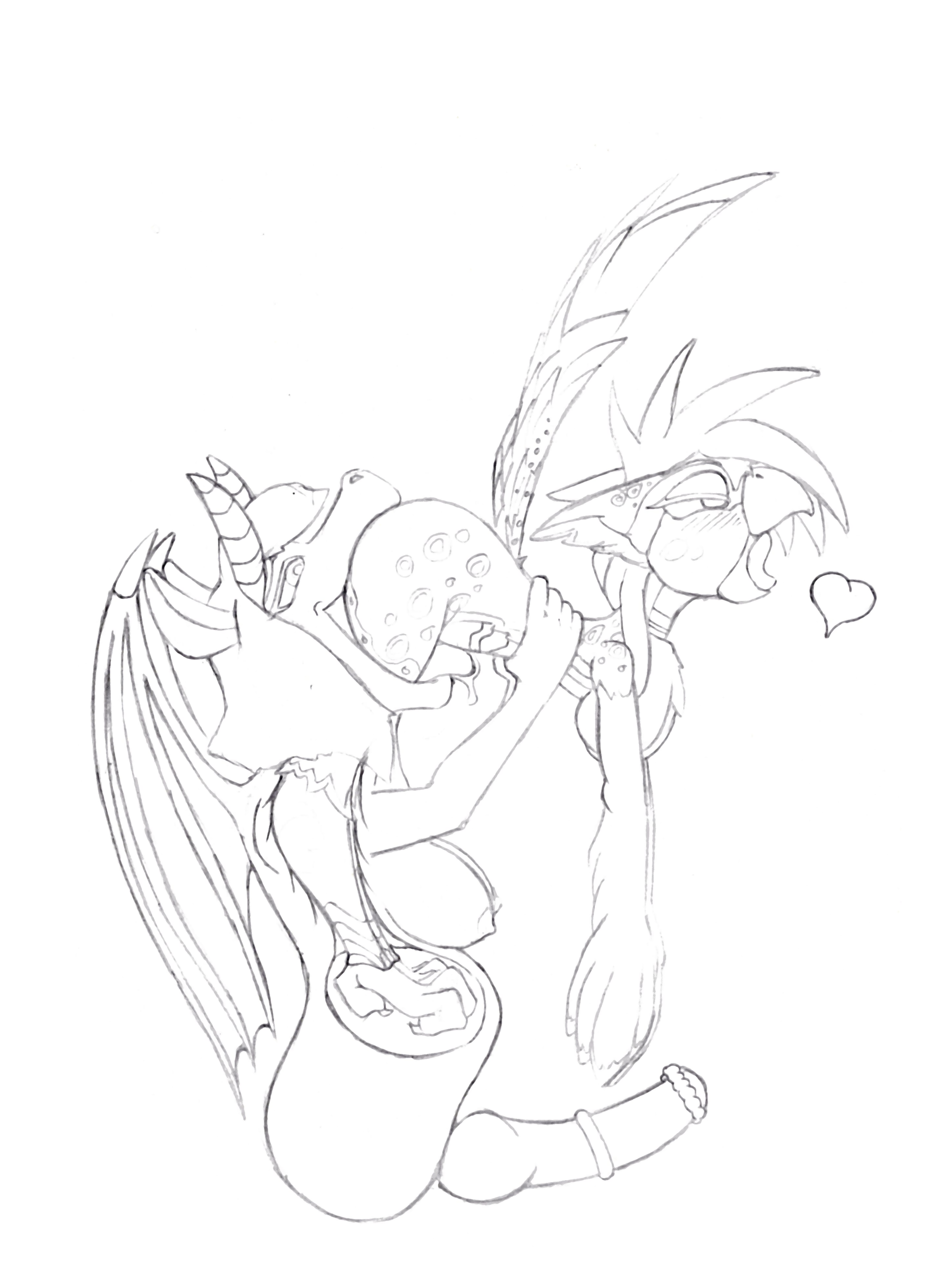 Rule 34 – absurd res animal genitalia animal penis anthro avian bird breasts chaoshetra dragon duo equine genitalia equine penis female genitals heart symbol hi res horn internal intersex intersex/female mythological creature mythological scalie mythology penis scalie vore willing prey wings | 14997465