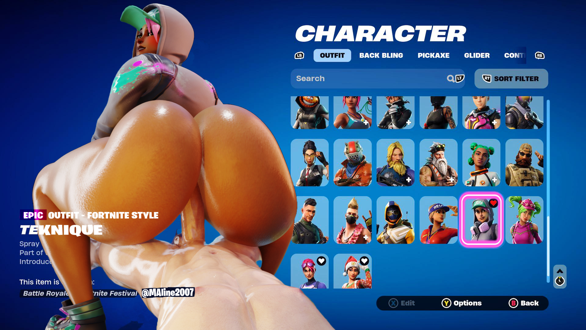 Rule 34 – 1boy 1girls dark-skinned female epic games fortnite fortnite: battle royale fortnite: save the world from behind light-skinned male maline2007 teknique white white male white penis | 15001769