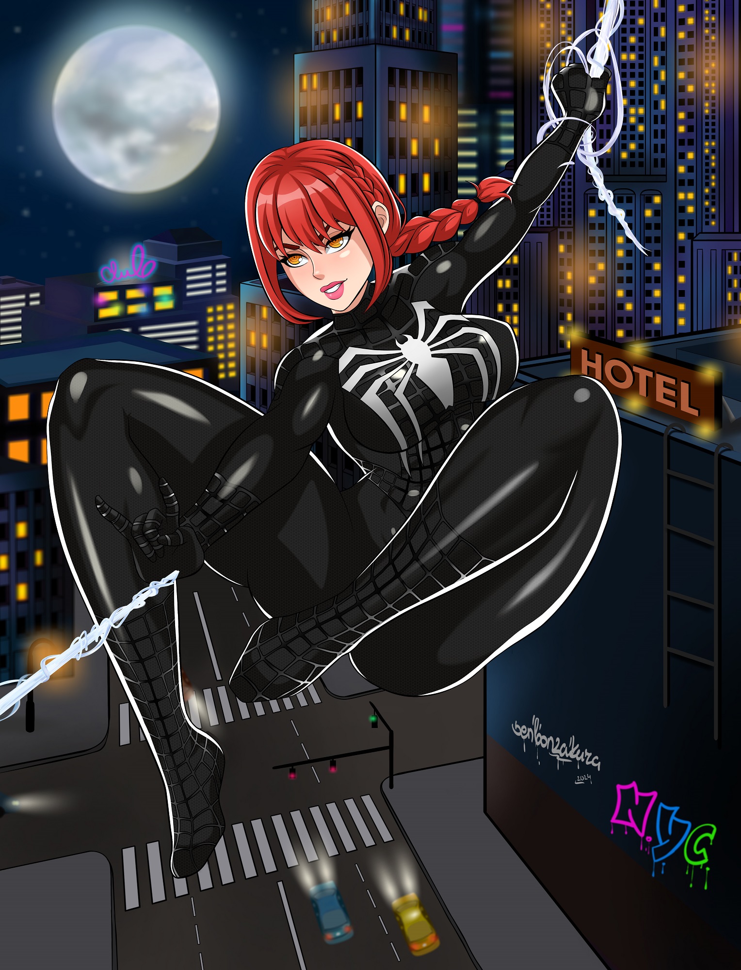 Rule 34 – 1female 1girls alluring big breasts big thighs chainsaw man city city background cityscape curvy enticing female female focus female only female solo fit fit female flying front view girl only girl solo hair halloween human legs light-skinned female light skin lipstick makima (chainsaw man) moon moonlight night night sky only female only girl only woman orange eyes pigtail red hair senbonzakuraart short hair smile solo solo female solo focus solo girl solo woman spider-man spider-man (series) superheroine venom (cosplay) venom (marvel) voluptuous voluptuous female woman only woman solo | 15002340