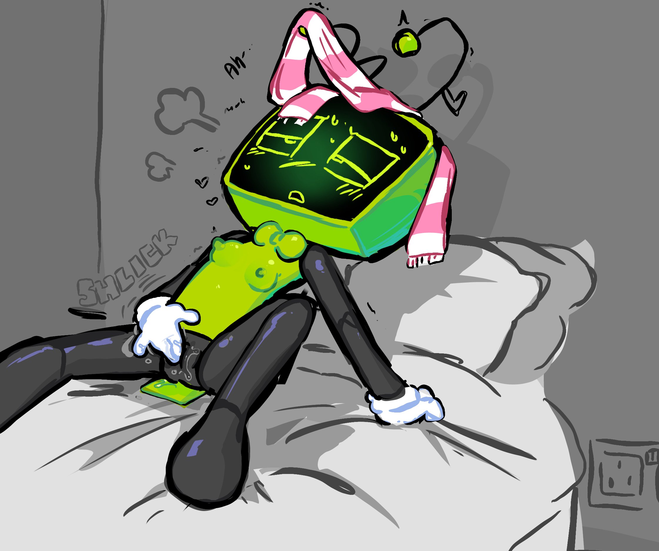 Rule 34 – antennae bowtie dandy’s world dandys world female female focus female only female solo fingers in pussy green body huffing keeboreal masturbation out of breath robot robot girl scarf scent kink sweat tv tv face tv head tv woman vee (dandy’s world) wet pussy white gloves | 15009694