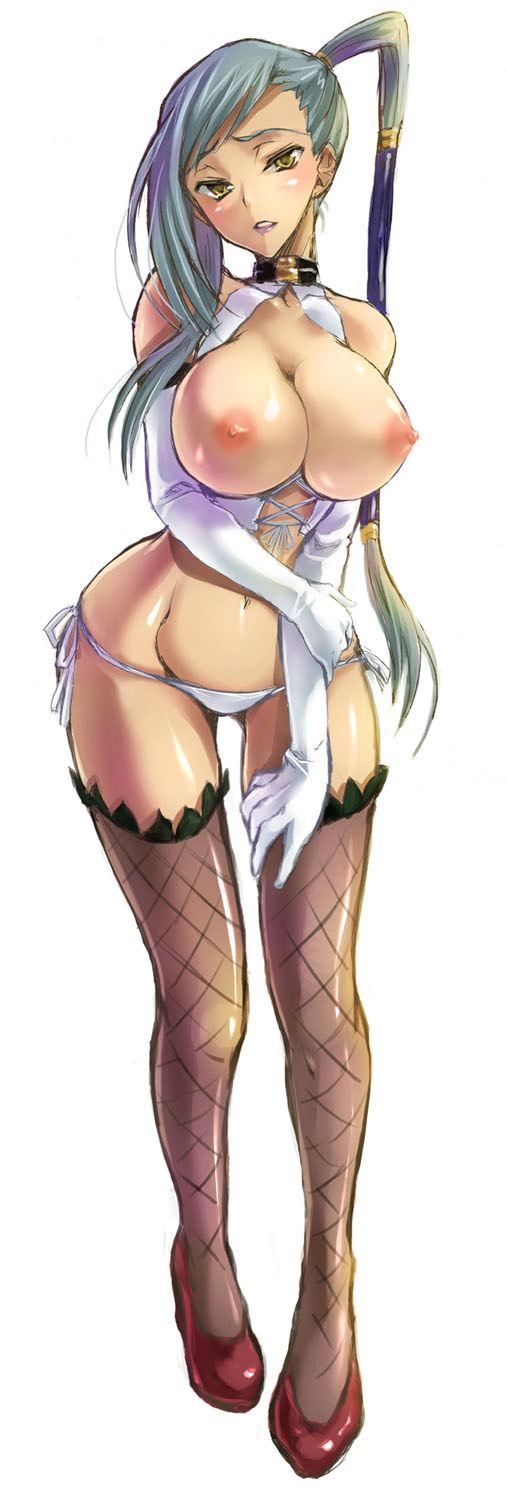 Rule 34 – 1girls blush breasts code geass elbow gloves female fishnets gloves highres hips huge breasts large breasts long image lowleg lowleg panties nekou izuru nipples panties side-tie panties side ponytail silver hair solo tall image thighhighs underwear villetta nu wide hips yellow eyes | 93204