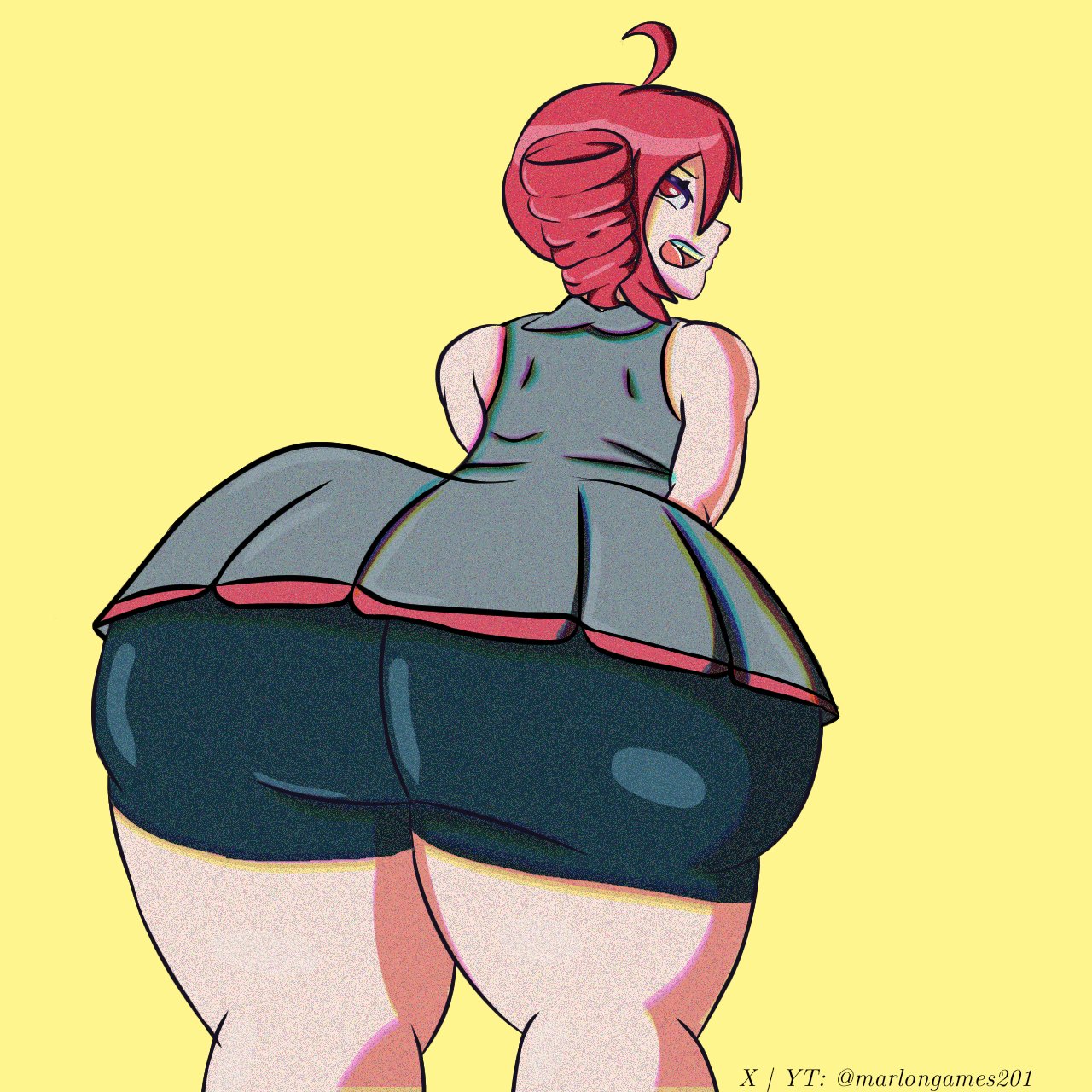 Rule 34 – 2d 2d (artwork) ass ass focus big ass clothed clothed female clothing female female focus female only fully clothed fully clothed female huge ass kasane teto looking back looking back at viewer marlongames201 open mouth open mouth presenting presenting ass presenting hindquarters red hair red hair female solo solo female solo focus twintails utau vocaloid watermark | 15029504