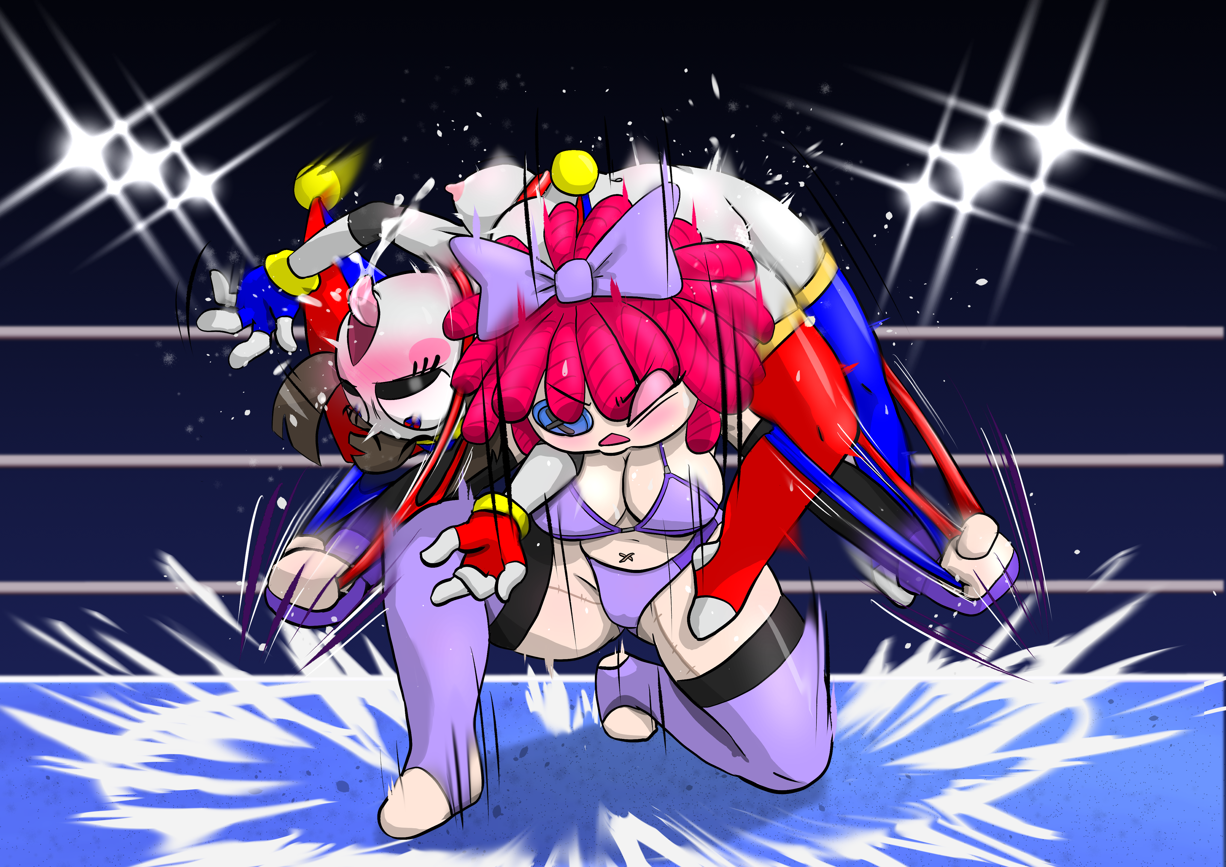 Rule 34 – 2girls backbreaker big breasts breasts brown hair catfight censored female focus female only fight fighting fighting ring large breasts octavoid pomni (the amazing digital circus) pro wrestling pussy ragatha (the amazing digital circus) red hair ryona saliva short hair small breasts the amazing digital circus thick thick thighs thighs tongue tongue out wrestler wrestling wrestling ring wrestlingryona | 16924081