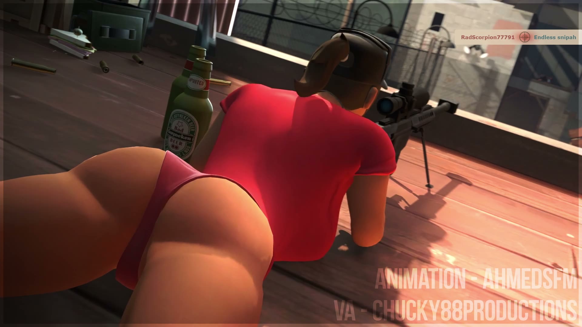 Rule 34 – 1080p 60fps 8 seconds long ahmedsfm alt on boosty animator tag barrett m82 beer beer bottle bikini bikini bottom bikini panties brick wall camera shake case chucky88productions cloaked crate dialogue female speaking femscout femscout (team fortress 2) fence hand wraps headshot holding breath invisible jiggle jiggle butt jiggle physics kill killing lamp laying down laying on stomach legs spread legs spread open less than 30 seconds muzzle muzzle flash opennsfwsp opennsfwsp (sfx) panties recoil recoil butt red panties red shirt red tshirt sandwich sandwich (food) sandwich tf2 shell shooting sigh sighing sleeves sniper sniper (team fortress 2) sniper rifle source source filmmaker source filmmaker (animation) speaking female spy (team fortress 2) stretching stretching sounds sunlight tagme tags team fortress 2 tf2 valve valve (company) video voice acted voice actor voice actor tag wooden floor wooden wall | 17115588